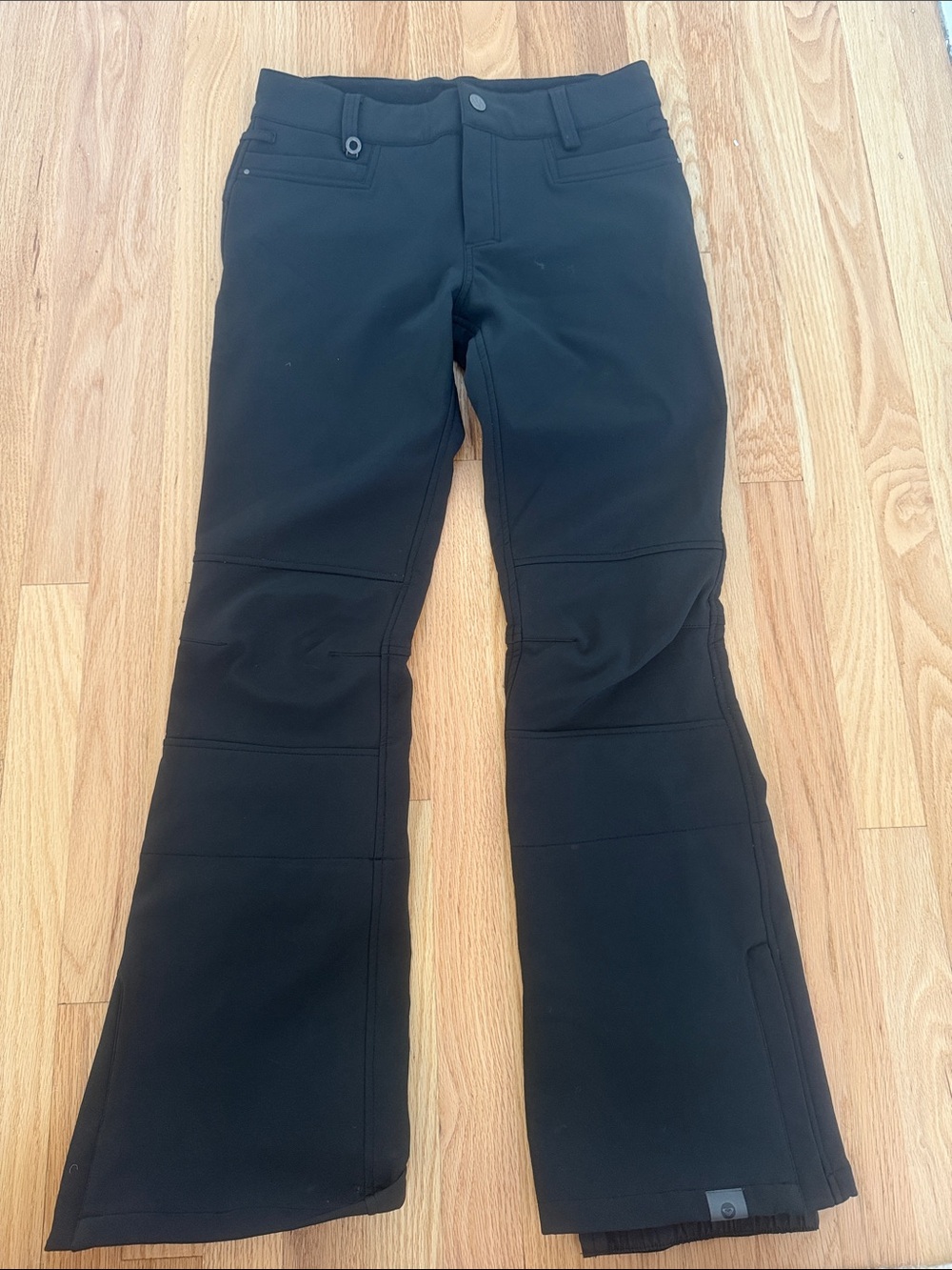 Roxy Black Flared Snow Pants
